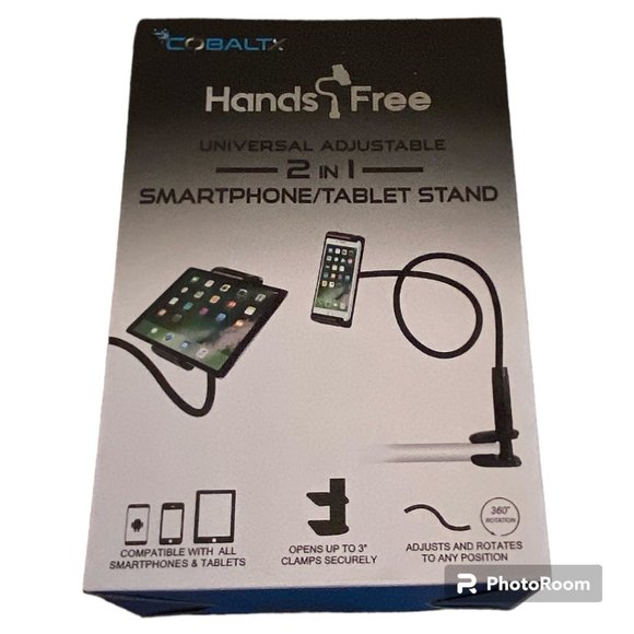 COBALTX Hands-Free Smartphone/Tablet Stand, New in Box - Picture 1 of 4